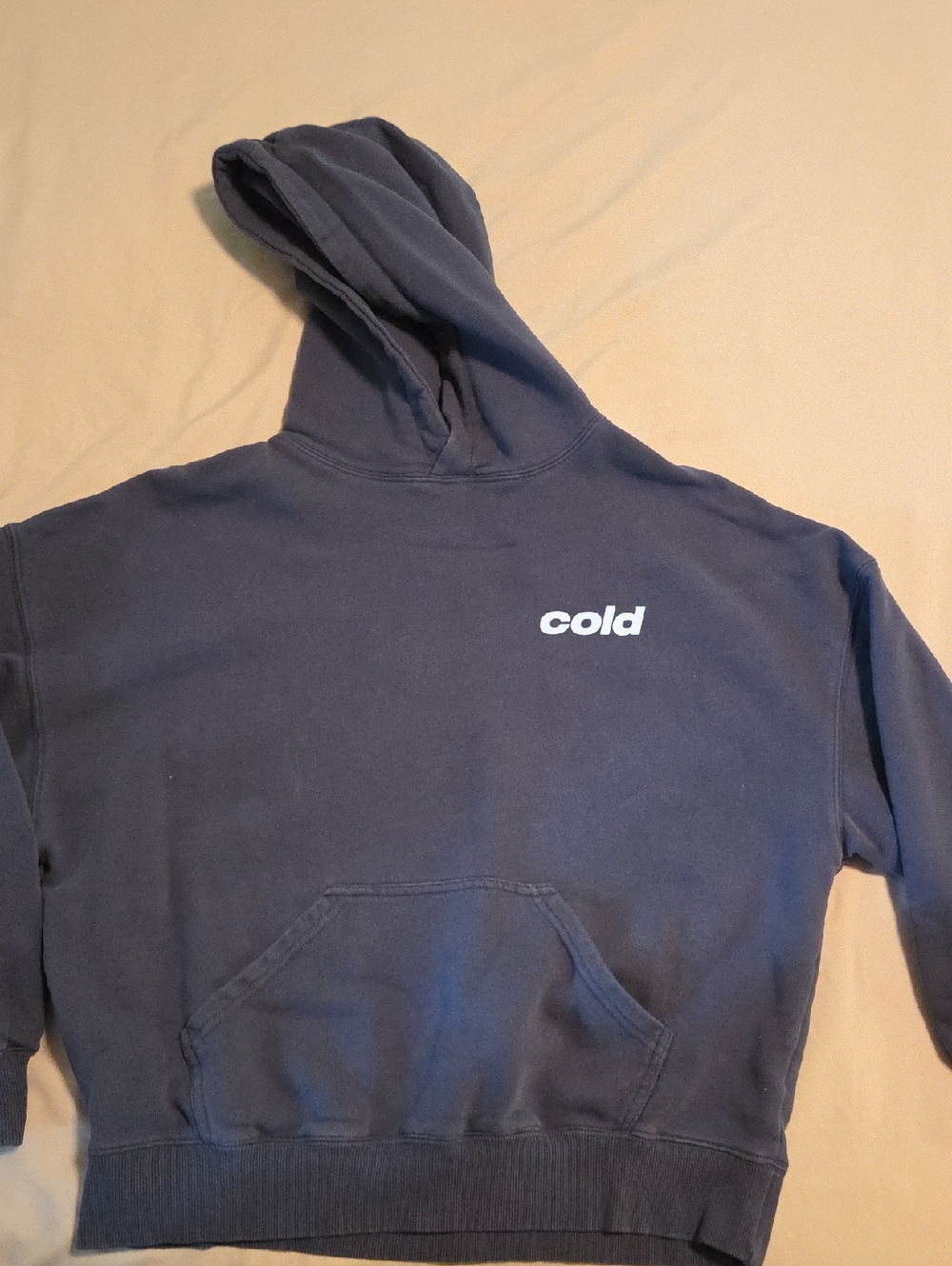 Slate Blue Cold Culture Hoodie Sweatshirt